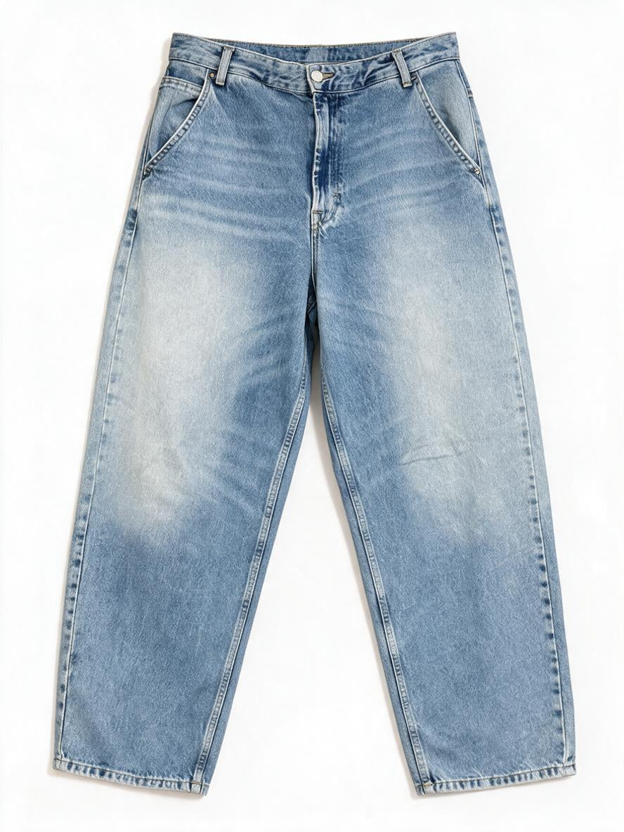 BERSHKA JEAN SKATER VINTAGE - L