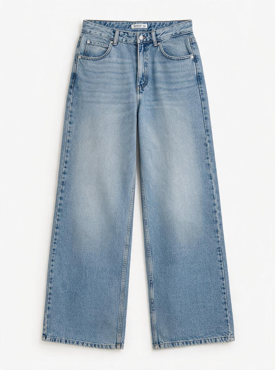 PRIMARK BAGGY BLEU VINTAGE - TAILLE M