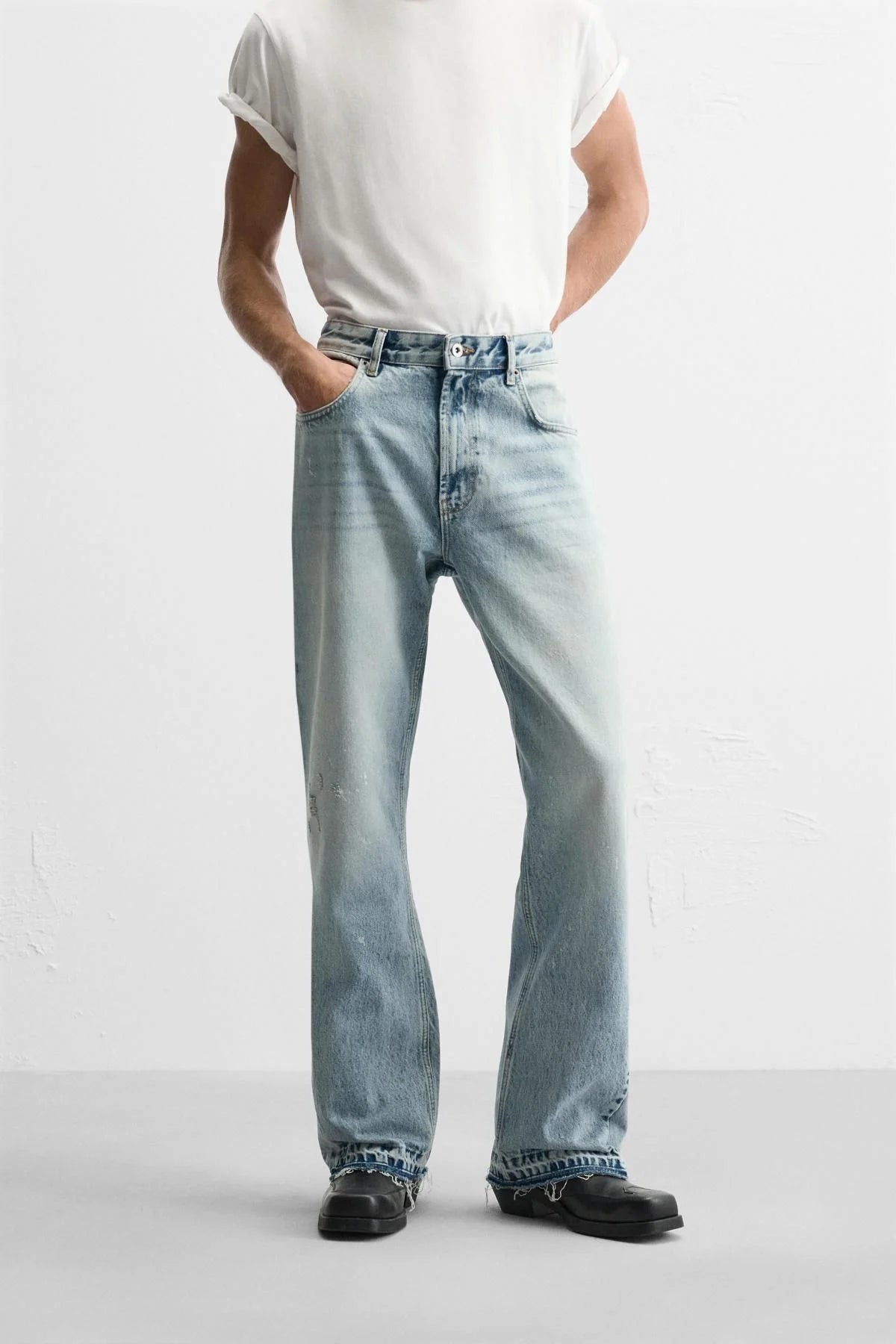ZARA FLARE JEAN - Taille M