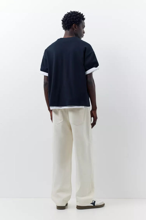 CREAM DRIFT BAGGY