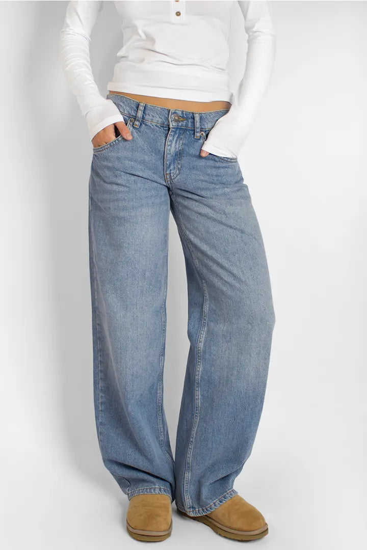 SUBDUED JEAN TAILLE BASSE - S