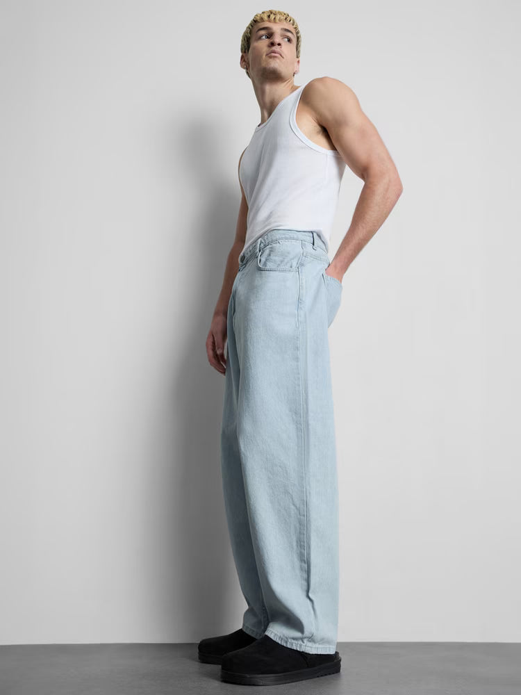 FSBN BAGGY FIT WIDE BLEU VIF - Denim Co. SN
