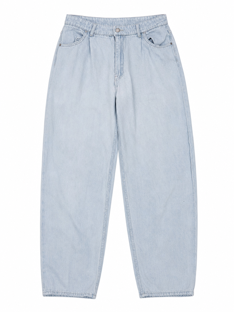 JEAN BAGGY BLEU GLACIER - Taille 34