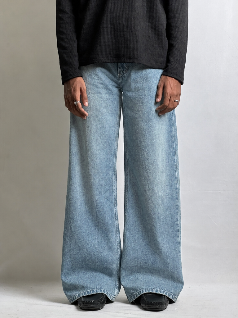 S.Oliver JEAN BLEU WIDE - Taille L