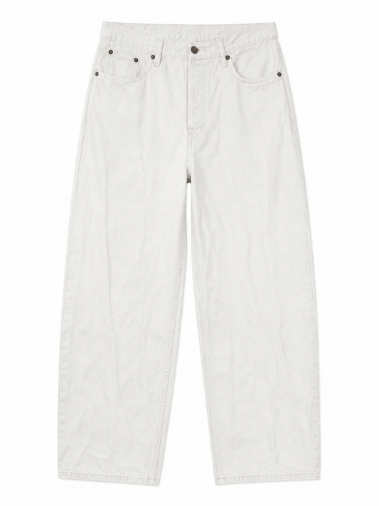 CHALK WHITE WIDE - Denim Co. SN