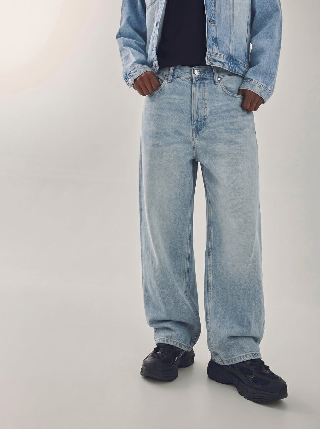 CLOUD WASH BAGGY - Denim Co. SN