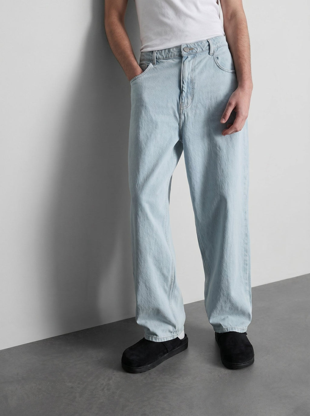FSBN BAGGY FIT WIDE BLEU VIF - Denim Co. SN