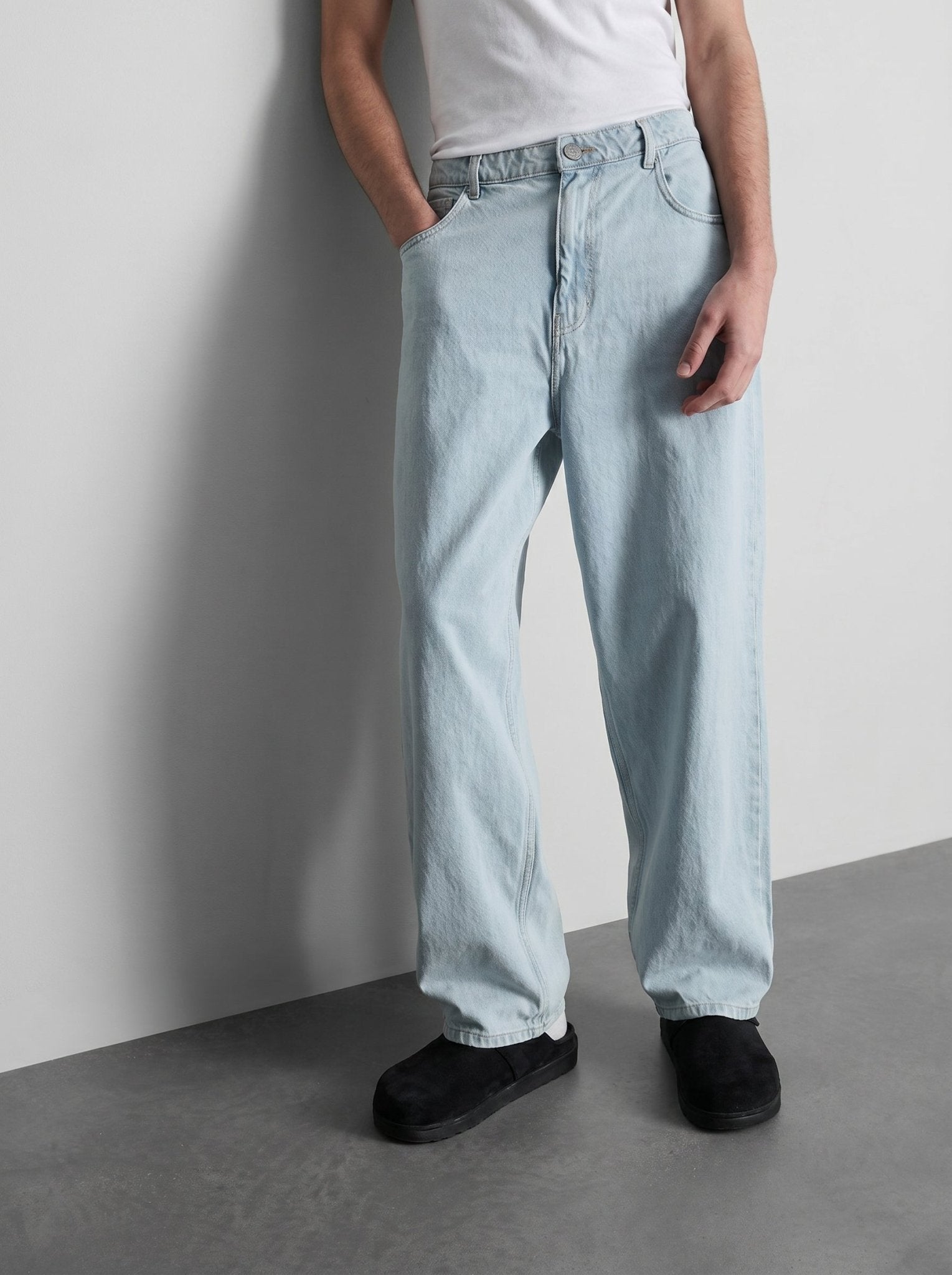 FSBN BAGGY FIT WIDE BLEU VIF - Denim Co. SN