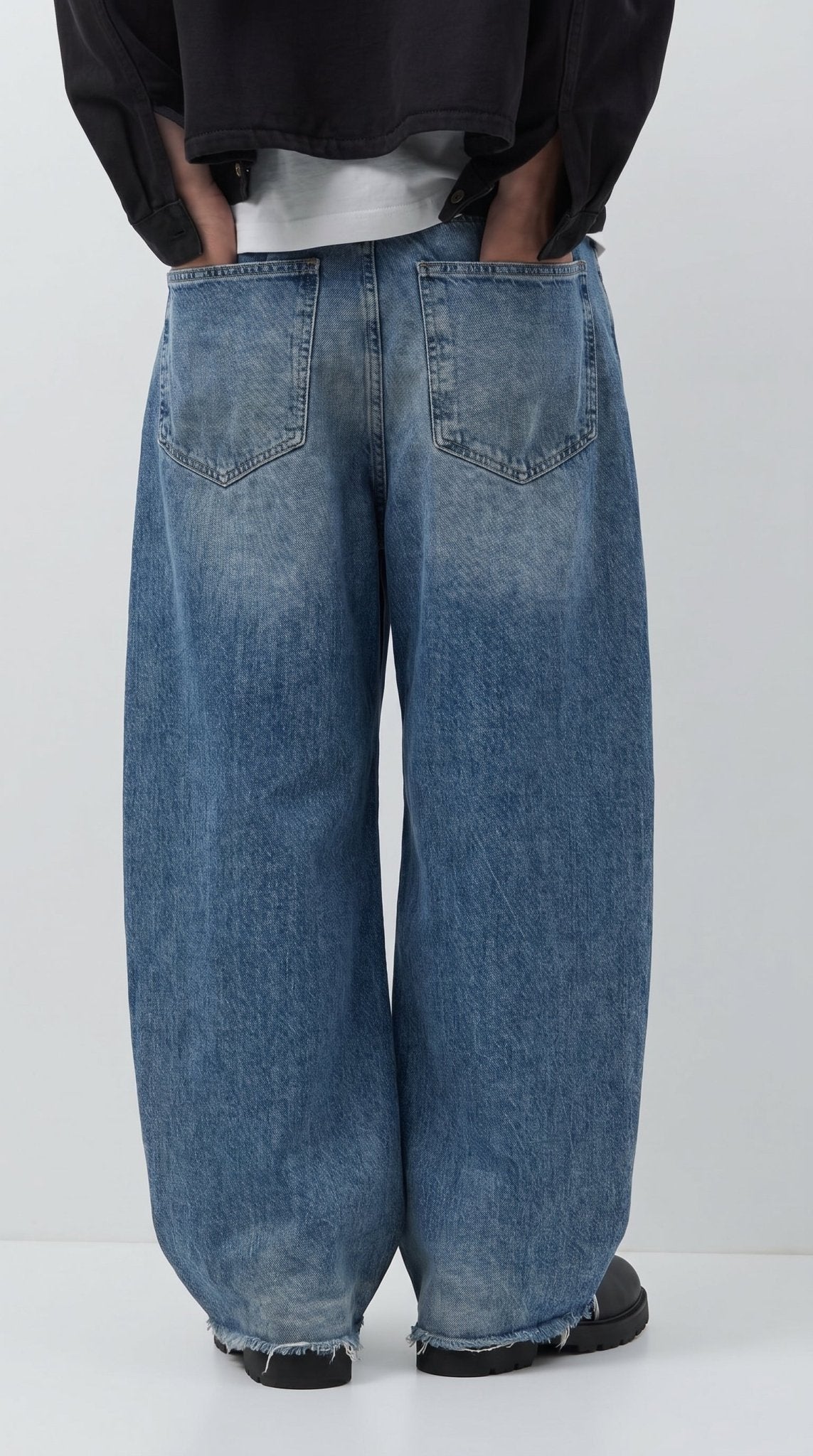 NOMAD BLUE BAGGY - EFFET DÉLAVÉ INTENSE - Denim Co. SN