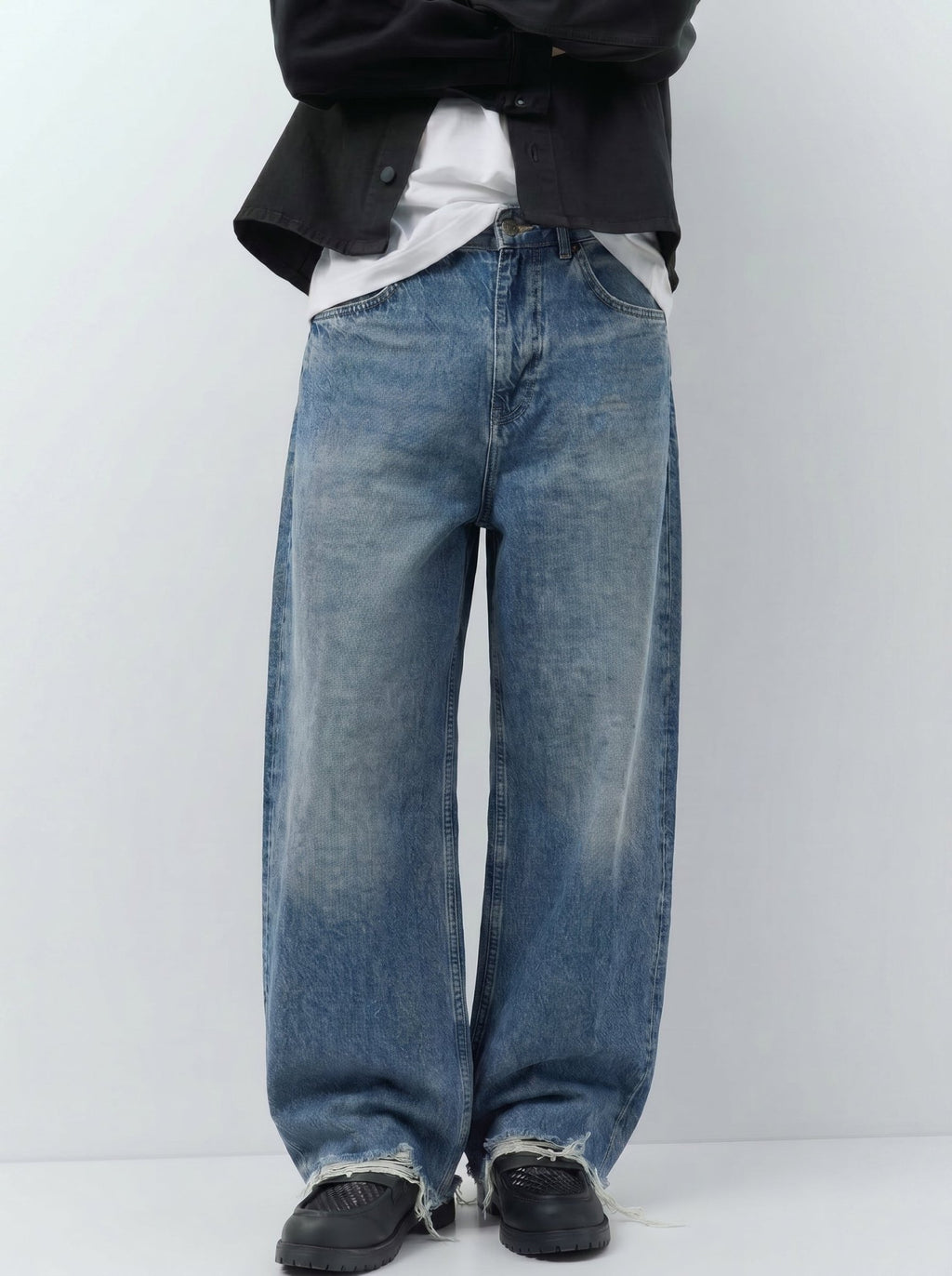 NOMAD BLUE BAGGY - EFFET DÉLAVÉ INTENSE - Denim Co. SN